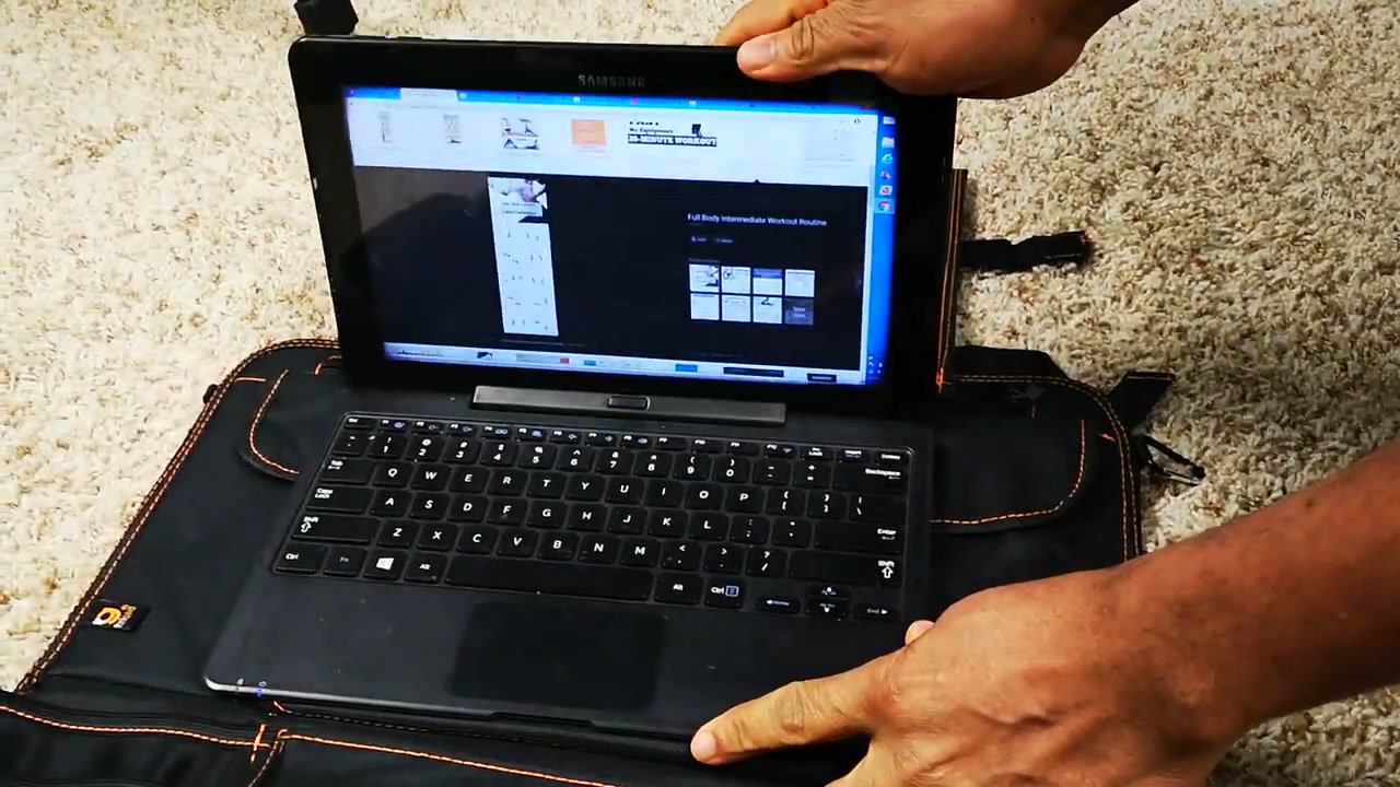 Room for larger tablets